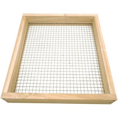 CHAOHAOKE Manuelles Erde-Sieb & Laub-Sieb für Gartenarbeit – Ideal für Kompost, Hochbeete, Hinterhof, Blumentöpfe & Hobbygärtner CHAOHAOKE Manuelles Erde-Sieb & Laub-Sieb für Gartenarbeit – Ideal für Kompost, Hochbeete, Hinterhof, Blumentöpfe & Hobbygärtner