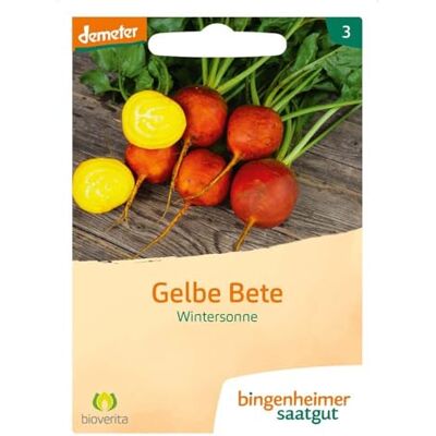 Bingenheimer Saatgut Bingenheimer Gelbe Bete, Wintersonne Bingenheimer Saatgut Bingenheimer Gelbe Bete, Wintersonne