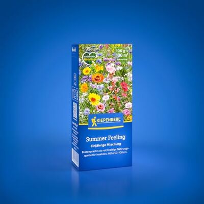 Kiepenkerl Blumensamen-Mischung Summer Feeling 1078000, Sommerblumensaat Blumenpracht als reichhaltige Nahrungsquelle für Insekten, Blumenwiese Kiepenkerl Blumensamen-Mischung Summer Feeling 1078000, Sommerblumensaat Blumenpracht als reichhaltige Nahrungsquelle für Insekten, Blumenwiese