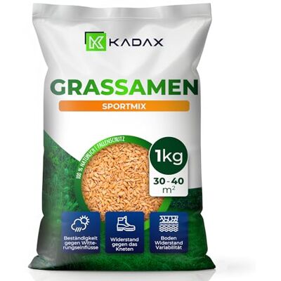 Kadax Sportgras-Samen - Langlebig & Widerstandsfähig gegen Tritt Kadax Sportgras-Samen - Langlebig & Widerstandsfähig gegen Tritt