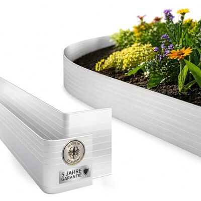 Beckmann Alu Beeteinfassung & Rasenkante Metall 118 cm x 13 cm – flexibel & biegbar – Beetumrandung Garten für Rasen, Blumen- & Gemüsebeet – endlos verlängerbar – rostfrei, wetterfest – 3er Set Beckmann Alu Beeteinfassung & Rasenkante Metall 118 cm x 13 cm – flexibel & biegbar – Beetumrandung Garten für Rasen, Blumen- & Gemüsebeet – endlos verlängerbar – rostfrei, wetterfest – 3er Set