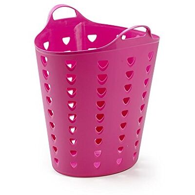Kreher Flexibler 65 Liter Tragekorb Flexi Tub (Fuchsia) Kreher Flexibler 65 Liter Tragekorb Flexi Tub (Fuchsia)