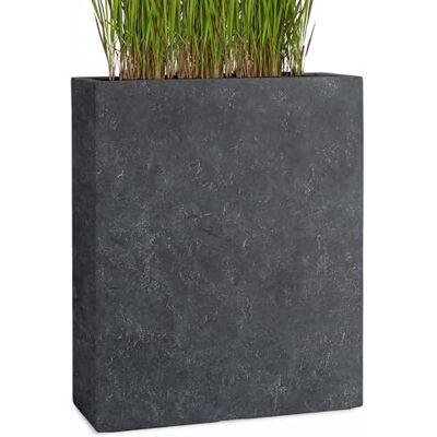 Pflanzwerk ® Pflanzkübel Divider Lava Anthrazit 92x80x30cm Blumentopf *Frostbeständig* *UV-Schutz* *Qualitätsware* Pflanzwerk ® Pflanzkübel Divider Lava Anthrazit 92x80x30cm Blumentopf *Frostbeständig* *UV-Schutz* *Qualitätsware*