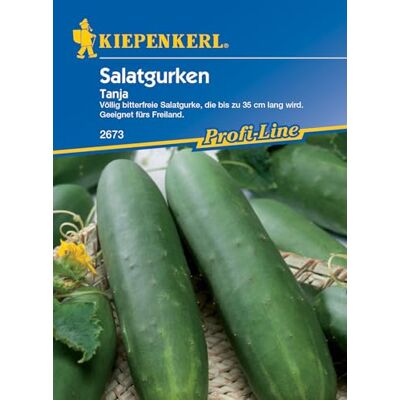 Kiepenkerl Profi-Line Salatgurkensamen Tanja 2673 Bitterfrei Bis zu 35 cm lang Freiland geeignet Gemüsesamen, Samen Gemüse, Gemüsepflanzen, Saatgut Kiepenkerl Profi-Line Salatgurkensamen Tanja 2673 Bitterfrei Bis zu 35 cm lang Freiland geeignet Gemüsesamen, Samen Gemüse, Gemüsepflanzen, Saatgut
