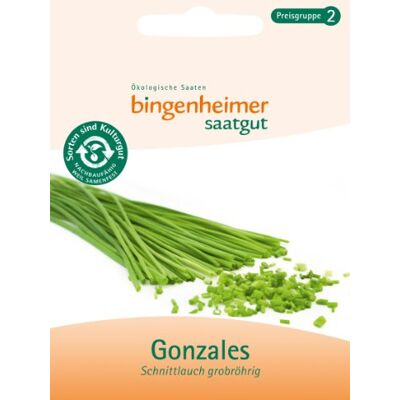 Bingenheimer Saatgut Gonzales Schnittlauch grobröhrig Kräuter Saatgut / Samen Bingenheimer Saatgut Gonzales Schnittlauch grobröhrig Kräuter Saatgut / Samen