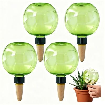 Generic Bewässerungskugeln für Pflanzen, 4 Stück 500ml Selbstbewässerungskugeln, Automatische Pflanzenbewässerung mit Keramikkegel, Plant Watering Dispenser für Zimmer‑, Balkon‑ und Gartenpflanzen Generic Bewässerungskugeln für Pflanzen, 4 Stück 500ml Selbstbewässerungskugeln, Automatische Pflanzenbewässerung mit Keramikkegel, Plant Watering Dispenser für Zimmer‑, Balkon‑ und Gartenpflanzen