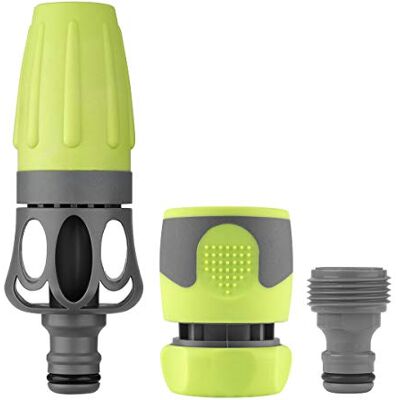 Flexzilla HFZP1425YW2-D 3-teiliges Düsenset mit Schnellverbindungsstücken, ZillaGreen Flexzilla HFZP1425YW2-D 3-teiliges Düsenset mit Schnellverbindungsstücken, ZillaGreen