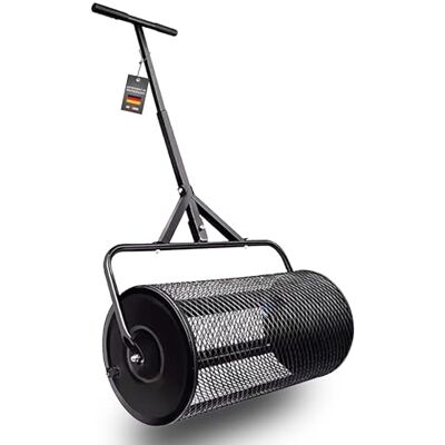 Grafner Kompoststreuer, Breite: 60 cm, stabile Ausführung, einfaches Befüllen, Gittertür mit seitlichen Verschlüssen, ideal für Kompost, Dünger, Saat, Torf, Rasen und Gartenstreuer Düngerstreuer Grafner Kompoststreuer, Breite: 60 cm, stabile Ausführung, einfaches Befüllen, Gittertür mit seitlichen Verschlüssen, ideal für Kompost, Dünger, Saat, Torf, Rasen und Gartenstreuer Düngerstreuer