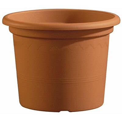 Euro3plast 1979.01 Pflanzkübel "Geo", 45 cm, terra Euro3plast 1979.01 Pflanzkübel "Geo", 45 cm, terra