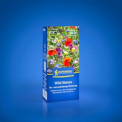 Kiepenkerl Blumensamen-Mischung Wild Nature 1078030, Blumensaat Blumenmischung für naturnahe Beete als Nektarquelle, Blumenwiese Kiepenkerl Blumensamen-Mischung Wild Nature 1078030, Blumensaat Blumenmischung für naturnahe Beete als Nektarquelle, Blumenwiese