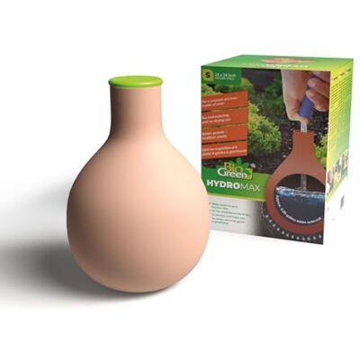 Bio Green HM Hydro Max S System Terrakotta-Töpfe für Outdoor Automatische Pflanzenbeete, Pflanzgefäße Selbstkugeln für konstante Wasserversorgung Bio Green HM Hydro Max S System Terrakotta-Töpfe für Outdoor Automatische Pflanzenbeete, Pflanzgefäße Selbstkugeln für konstante Wasserversorgung