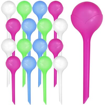 com-four ® 16x Automatische Bewässerung für Zimmerpflanzen, Wasserspender Bewässerungskugel zur Blumen Bewässerung Hydrospikes com-four ® 16x Automatische Bewässerung für Zimmerpflanzen, Wasserspender Bewässerungskugel zur Blumen Bewässerung Hydrospikes