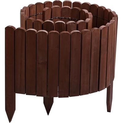 Gartenwelt Riegelsberger Rollboarder 203 cm Braun Zaunhöhe 30 cm Flexible Beetumrandung aus Tannenholz Rasenkante & Beeteinfassung für Garten und Rasen Gartenwelt Riegelsberger Rollboarder 203 cm Braun Zaunhöhe 30 cm Flexible Beetumrandung aus Tannenholz Rasenkante & Beeteinfassung für Garten und Rasen