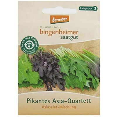 Bingenheimer Saatgut Pikantes Asia-Quartett 1 Tüte Bingenheimer Saatgut Pikantes Asia-Quartett 1 Tüte