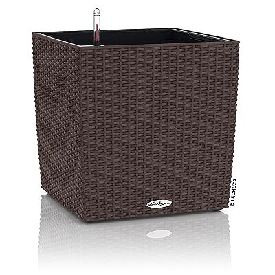 Lechuza "Cube Cottage 40" Pflanzgefäß mit ERD-Bewässerungs-System, Mokka, 40 x 40 x 40 cm Lechuza "Cube Cottage 40" Pflanzgefäß mit ERD-Bewässerungs-System, Mokka, 40 x 40 x 40 cm