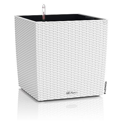 Lechuza "Cube Cottage 50" Pflanzgefäß mit ERD-Bewässerungs-System, Weiß, 50 x 50 x 50 cm Lechuza "Cube Cottage 50" Pflanzgefäß mit ERD-Bewässerungs-System, Weiß, 50 x 50 x 50 cm