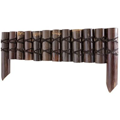 Windhager Beeteinfassung Bambus, Steckzaun, Rasenkante, Beetumrandung, Palisade, 90 x 20/35 cm Windhager Beeteinfassung Bambus, Steckzaun, Rasenkante, Beetumrandung, Palisade, 90 x 20/35 cm
