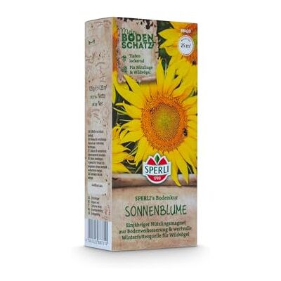 Sperli 's Sonnenblume" 88420, Blumensaat Imposante Sonnenblumen mit strahlend goldgelben Blüten- nützlingsfreundlich, als Schnittblume, einjährig Sperli 's Sonnenblume" 88420, Blumensaat Imposante Sonnenblumen mit strahlend goldgelben Blüten- nützlingsfreundlich, als Schnittblume, einjährig