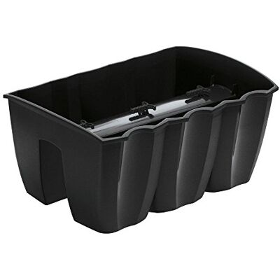 Kreher XL Balkontopf, Pflanzkasten, Geländer-Topf aus Kunststoff in Anthrazit Grau. Maße 39,3 x 27,8 x 20,1 H cm. Kreher XL Balkontopf, Pflanzkasten, Geländer-Topf aus Kunststoff in Anthrazit Grau. Maße 39,3 x 27,8 x 20,1 H cm.