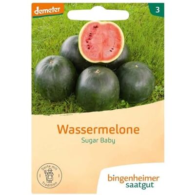 Bingenheimer Saatgut Wassermelone, Sugar Baby (2) Bingenheimer Saatgut Wassermelone, Sugar Baby (2)