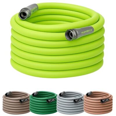 Flexzilla Gartenschlauch 1,6 cm x 22,9 m, robust, leicht, trinkwasserfest, ZillaGreen – HFZG575YW-E Flexzilla Gartenschlauch 1,6 cm x 22,9 m, robust, leicht, trinkwasserfest, ZillaGreen – HFZG575YW-E