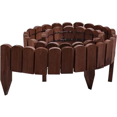 Gartenwelt Riegelsberger Rollboarder 203 cm Braun Zaunhöhe 10 cm Flexible Beetumrandung aus Tannenholz Rasenkante & Beeteinfassung für Garten und Rasen Gartenwelt Riegelsberger Rollboarder 203 cm Braun Zaunhöhe 10 cm Flexible Beetumrandung aus Tannenholz Rasenkante & Beeteinfassung für Garten und Rasen