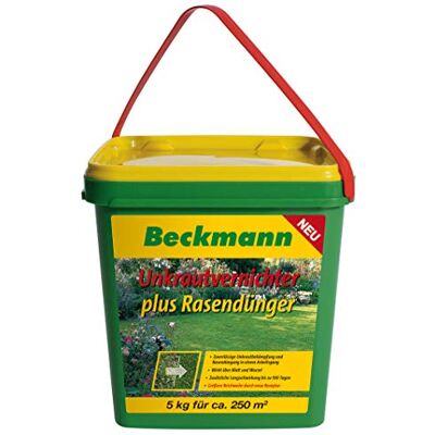 Beckmann Rasendünger plus Unkrautvernichter, 5 kg Beckmann Rasendünger plus Unkrautvernichter, 5 kg
