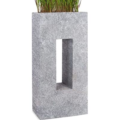 Pflanzwerk ® Pflanzkübel Vista Lava Hellgrau 92x45x27cm Blumentopf *Frostbeständige Blumenkübel* *UV-Schutz* *Premium Pflanzenkübel Qualität* Pflanzwerk ® Pflanzkübel Vista Lava Hellgrau 92x45x27cm Blumentopf *Frostbeständige Blumenkübel* *UV-Schutz* *Premium Pflanzenkübel Qualität*