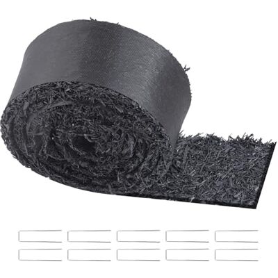 Vevor Gummimulchrulle - Gartengestaltung - 3x0,11m Vevor Gummimulchrulle - Gartengestaltung - 3x0,11m