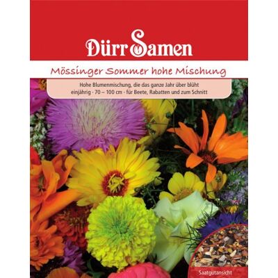 Dürr-Samen Mössinger Blumenmsichung hohe Abmischung für 6 qm (80-100 cm) Saatgut Dürr-Samen Mössinger Blumenmsichung hohe Abmischung für 6 qm (80-100 cm) Saatgut