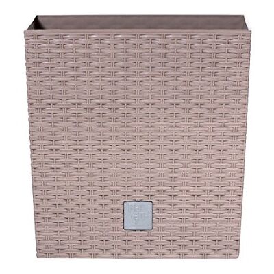 Prosperplast 7 -Liter -Zeit Pot mit Eimer zu pflanzen in der MOCCA -Farbe 20 x 20 x 20,2 cm. Prosperplast 7 -Liter -Zeit Pot mit Eimer zu pflanzen in der MOCCA -Farbe 20 x 20 x 20,2 cm.
