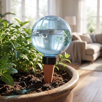 Generic BewäSserungskugeln, 500ml Automatische Pflanzen Bewässerung, Selbstbewässerung Bewässerungskugel Wasserspender Pflanzenbewässerung von Zimmer Balkon und Gartenpflanzen Anschluss Generic BewäSserungskugeln, 500ml Automatische Pflanzen Bewässerung, Selbstbewässerung Bewässerungskugel Wasserspender Pflanzenbewässerung von Zimmer Balkon und Gartenpflanzen Anschluss