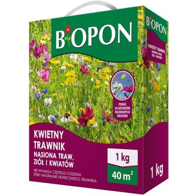 Biopon Wildblumenrasen Blumenwiese Rasensamen Grassamen Bienenweide Rasensaat 1kg Biopon Wildblumenrasen Blumenwiese Rasensamen Grassamen Bienenweide Rasensaat 1kg
