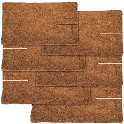 Royal Gardineer Pflanzen Frostschutz: 6er-Set eckige Frostschutz-Kokosmatten für Topfpflanzen, 38 x 38 cm (Pflanze-Winter-Abdeckung, Winterschutzmatte, EIS) Royal Gardineer Pflanzen Frostschutz: 6er-Set eckige Frostschutz-Kokosmatten für Topfpflanzen, 38 x 38 cm (Pflanze-Winter-Abdeckung, Winterschutzmatte, EIS)