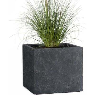 Pflanzwerk ® Pflanzkübel Cube Lava Anthrazit 30x34x34cm Blumentopf *Frostbeständig* *UV-Schutz* *Qualitätsware* Pflanzwerk ® Pflanzkübel Cube Lava Anthrazit 30x34x34cm Blumentopf *Frostbeständig* *UV-Schutz* *Qualitätsware*