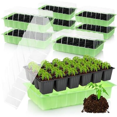 com-four ® 8X Zimmergewächshaus Multitopfplatten mit Deckel Pflanzkasten mit Anzuchttöpfen für 192 Pflanzen Anzuchtset für Blumen, Obst und Gemüse (Anzuchtset 4) Pflanzkasten mit Anzuchttöpfen für 192 Pflanzen Anzuchtset für Blumen Obst und Gemüse com-four ® 8X Zimmergewächshaus Multitopfplatten mit Deckel Pflanzkasten mit Anzuchttöpfen für 192 Pflanzen Anzuchtset für Blumen, Obst und Gemüse (Anzuchtset 4) Pflanzkasten mit Anzuchttöpfen für 192 Pflanzen Anzuchtset für Blumen Obst und Gemüse