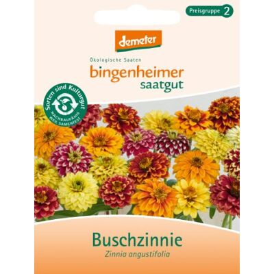 Bingenheimer Saatgut Buschzinnie Blumen Saatgut / Samen Bingenheimer Saatgut Buschzinnie Blumen Saatgut / Samen