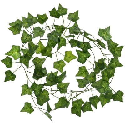 KARAT Künstliche Efeu-Pflanzen 12er Set Efeu Girlande mit Bändern Länge 2,15m Kunstpflanzen Deko für Wand, Balkon und Garten KARAT Künstliche Efeu-Pflanzen 12er Set Efeu Girlande mit Bändern Länge 2,15m Kunstpflanzen Deko für Wand, Balkon und Garten