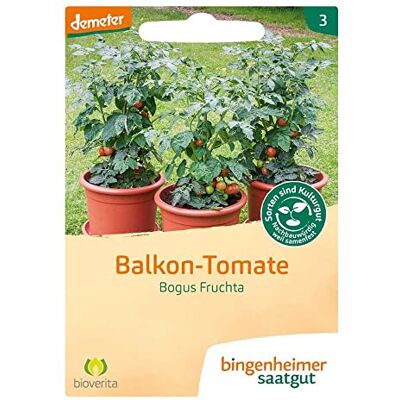 Bingenheimer Saatgut Balkon-Tomate Bogus Fruchta 1 Tüte Bingenheimer Saatgut Balkon-Tomate Bogus Fruchta 1 Tüte