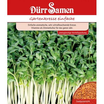 Dürr-Samen Gartenkresse Samen Einfache Kressesamen Vorteilspackung ca 250 g Küchenkräuter Kräutersamen Saatgut Balkon Garten Hochbeet Kübel Dürr Samen Dürr-Samen Gartenkresse Samen Einfache Kressesamen Vorteilspackung ca 250 g Küchenkräuter Kräutersamen Saatgut Balkon Garten Hochbeet Kübel Dürr Samen