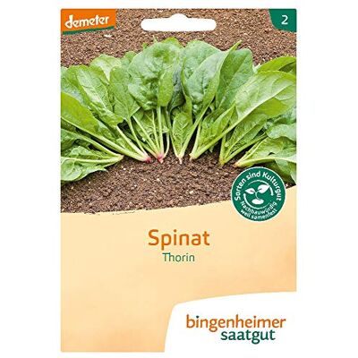Bingenheimer Saatgut Spinat Thorin demeter bio für 10-12 m² Bingenheimer Saatgut Spinat Thorin demeter bio für 10-12 m²