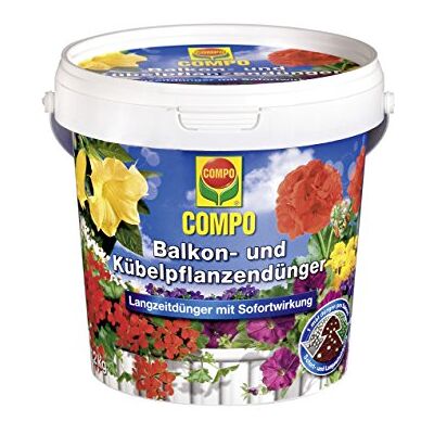 Compo Balkon- und Kübelpflanzendünger „®“ BALKON-DÜNGER 1,2 KG. 12094 Compo Balkon- und Kübelpflanzendünger „®“ BALKON-DÜNGER 1,2 KG. 12094