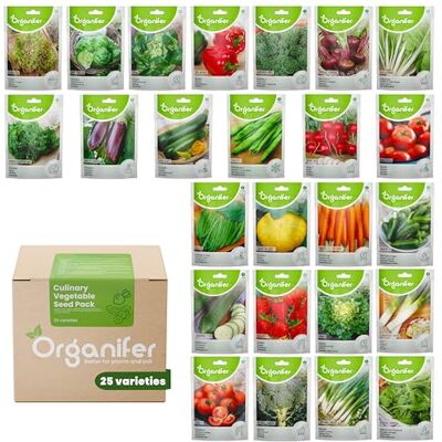 Organifer Gemüsesamen-Paket Gemüsegartensamen Gemüsesamen Tomatensamen Gurkensamen Paprikasamen Erdbeersamen Paprikasamen Organifer Gemüsesamen-Paket Gemüsegartensamen Gemüsesamen Tomatensamen Gurkensamen Paprikasamen Erdbeersamen Paprikasamen