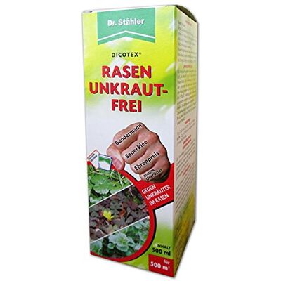 Dr. Stähler 056381 Rasen Unkrautfrei, gegen Unkräuter, 500 ml Inklusive Dosierbecher Dr. Stähler 056381 Rasen Unkrautfrei, gegen Unkräuter, 500 ml Inklusive Dosierbecher