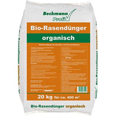 Beckmann Profi Bio-Rasendünger 9+3+6, 20 Kg Beckmann Profi Bio-Rasendünger 9+3+6, 20 Kg