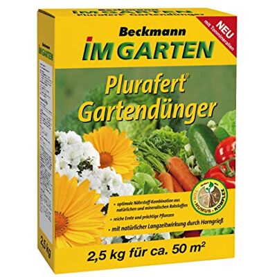 Beckmann Plurafert Gartendünger 7+4+10, 2,5 kg Beckmann Plurafert Gartendünger 7+4+10, 2,5 kg