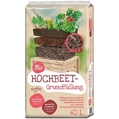 Floragard Hochbeet Grundfüllung 1x60L - Gartenboden Floragard Hochbeet Grundfüllung 1x60L - Gartenboden