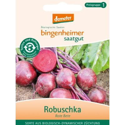 Bingenheimer Saatgut Rote Bete Robuschka Gemüse Saatgut / Samen Bingenheimer Saatgut Rote Bete Robuschka Gemüse Saatgut / Samen