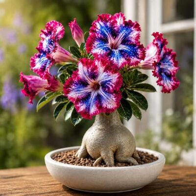 GXCGDRJ Dauerwüchsig WüStenrose-Schick, Kunst Design, Kältefeste, Hochwertige Dekoration, Exklusive Geschenke, -2 WüStenrosen-D GXCGDRJ Dauerwüchsig WüStenrose-Schick, Kunst Design, Kältefeste, Hochwertige Dekoration, Exklusive Geschenke, -2 WüStenrosen-D