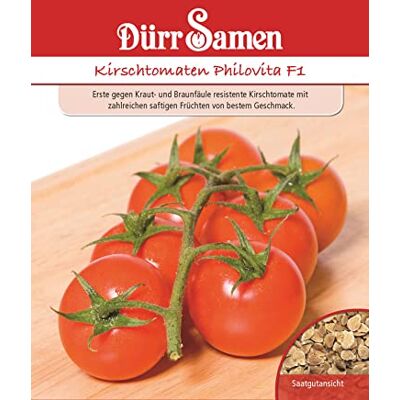 Dürr-Samen Kirsch-Tomaten Philovita F1 Saatgut Dürr-Samen Kirsch-Tomaten Philovita F1 Saatgut